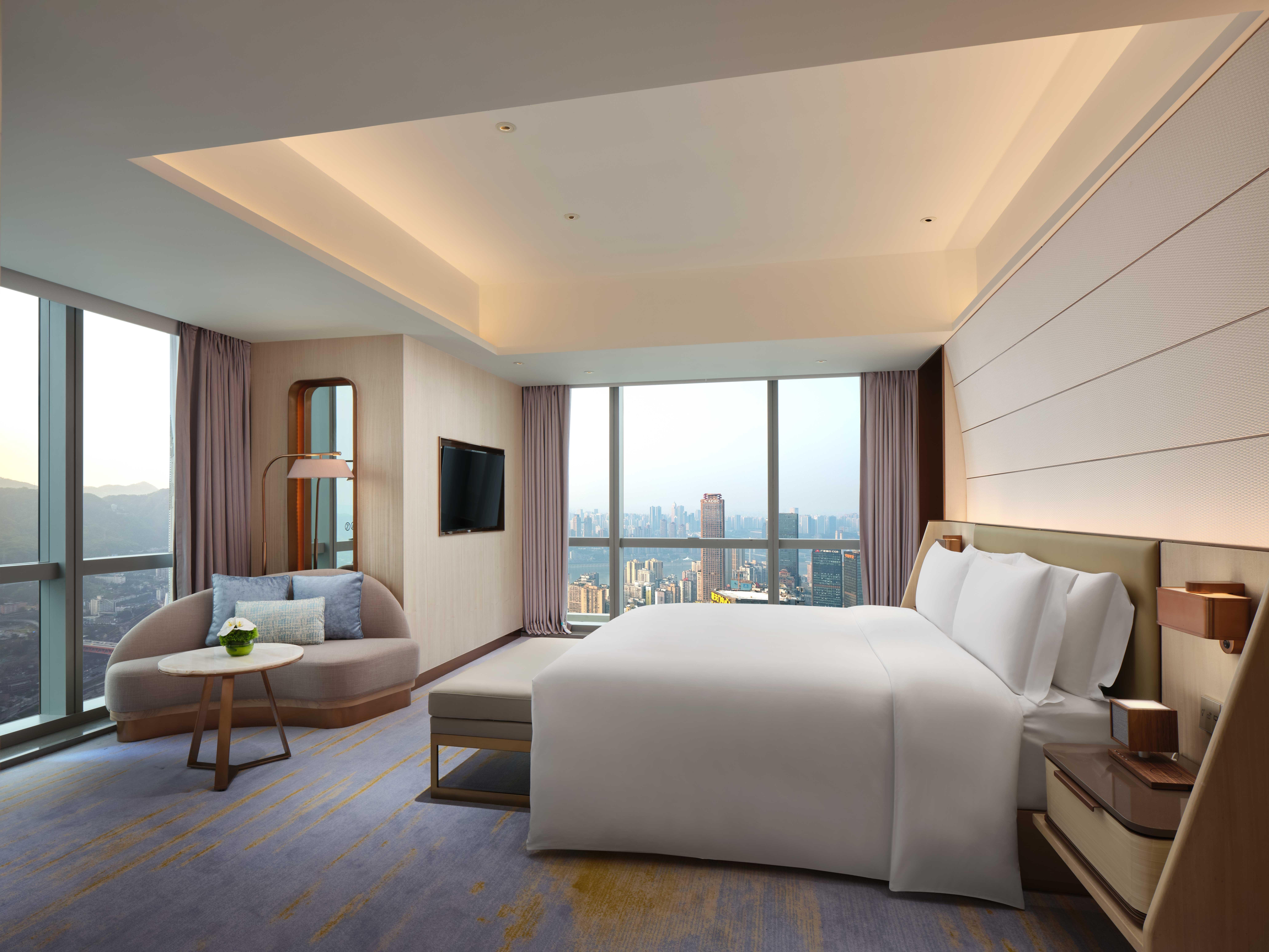 Intercontinental Chongqing Raffles City By Ihg Eksteriør bilde