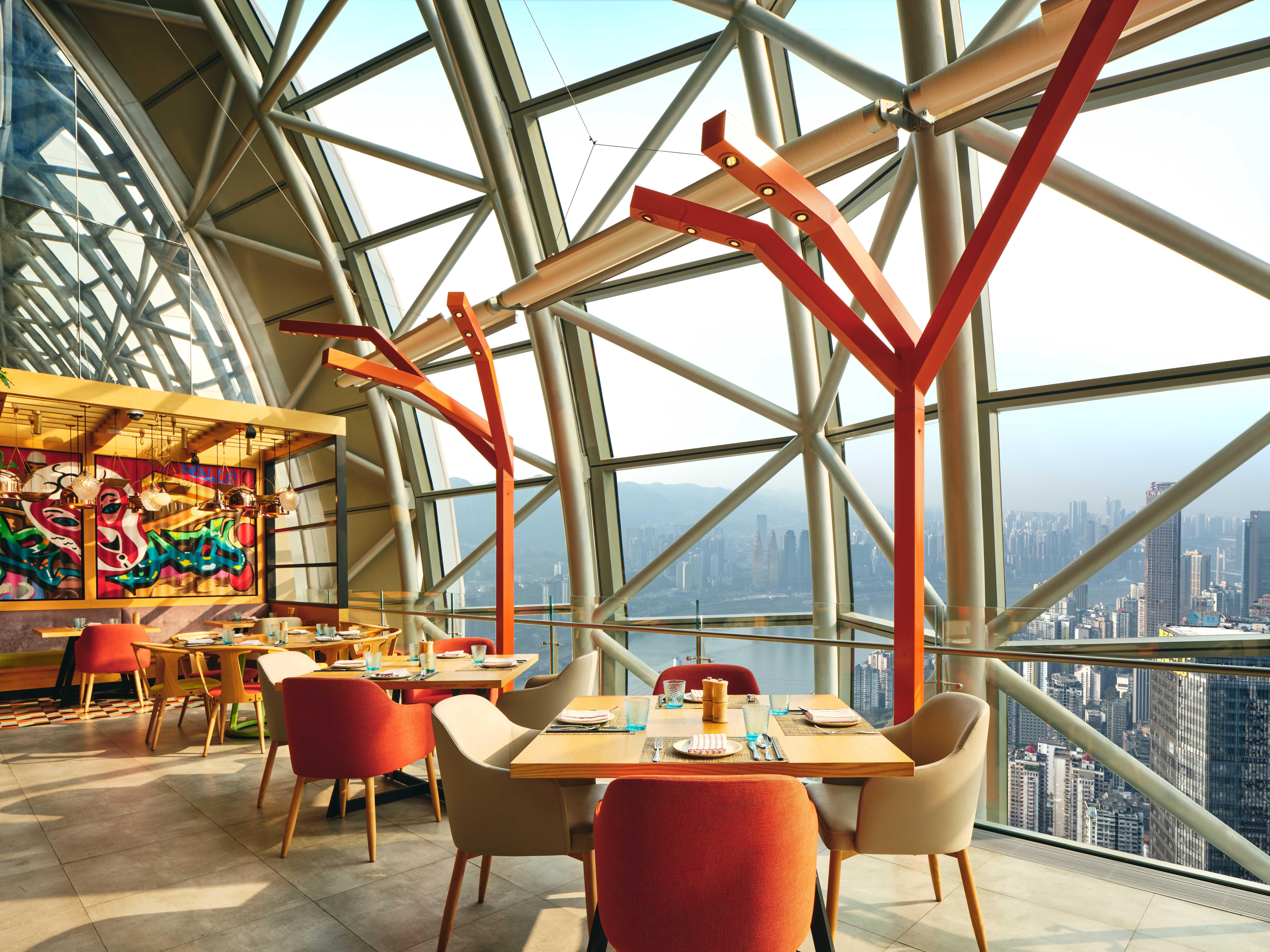 Intercontinental Chongqing Raffles City By Ihg Eksteriør bilde