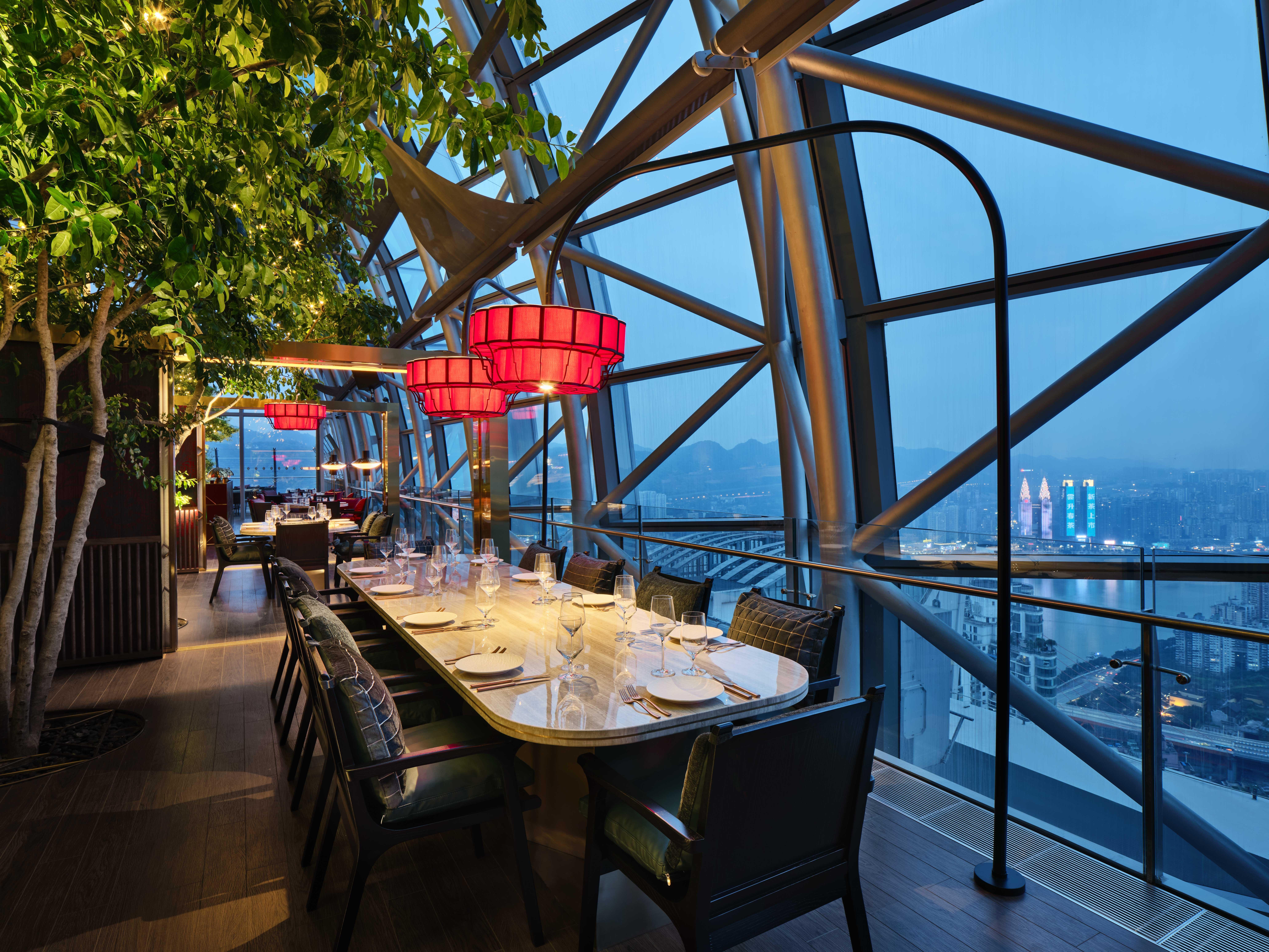 Intercontinental Chongqing Raffles City By Ihg Eksteriør bilde