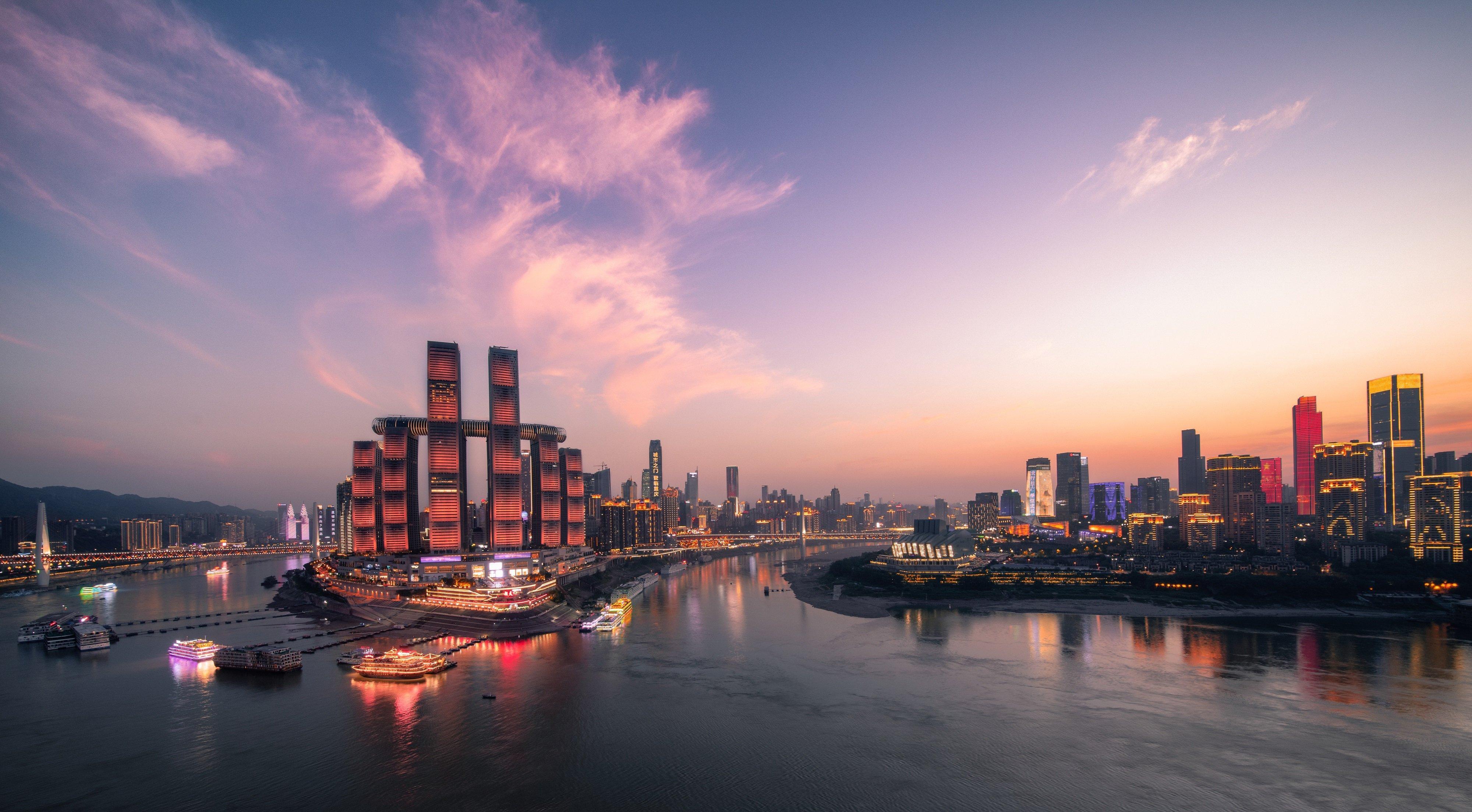 Intercontinental Chongqing Raffles City By Ihg Eksteriør bilde